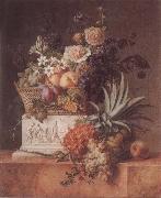 Willem Van Leen Pineapple Jardiniere oil painting